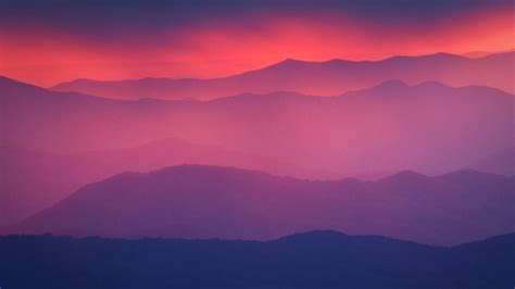 Great Smoky Mountains Sunrise Wallpapers Wallpaper Cave