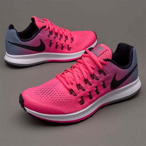 Nike Girls Zoom Pegasus 33 Gs Pink Blastblack Cool