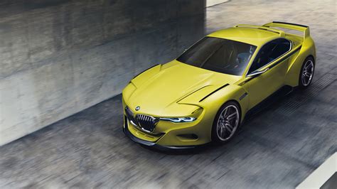 Fondos De Pantalla 2560x1440 Bmw 30 Csl Hommage Amarillo Verde Coches