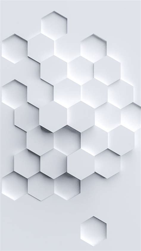 Abstract Hexagon Minimalism Simple Nature Water Hd Art • Wallpaper For You