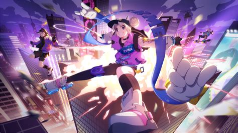 Anime Sneaker Girl Illustration Hd Anime 4k Wallpapers