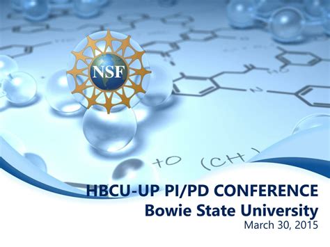 Ppt Hbcu Up Pipd Conference Bowie State University Powerpoint