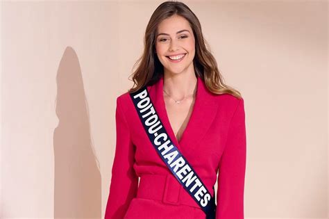 Miss France 2023 Qui Est Marine Paulais Miss Poitou Charentes