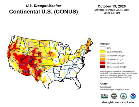 Oklahoma Farm Report Latest Us Drought Map Shows 65 Percent Of The