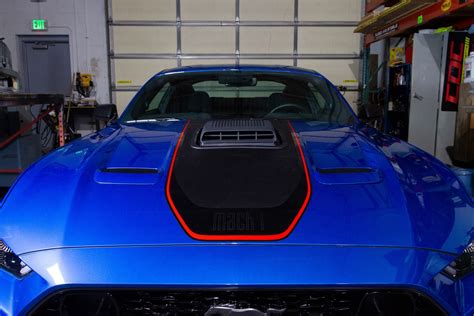 2021 Ford Mustang Mach 1 Shaker Hood Now Available As 1195