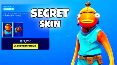 Fish Stick Skin Fortnite Meme Fortnite Cheat Week 1