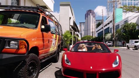 Ferrari Red Convertible Sports Car Used By Jay Hernandez As Thomas