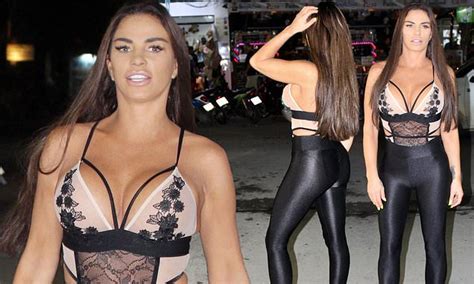 katie price 41 poses in a plunging sheer bodysuit on girls night out in thailand daily mail