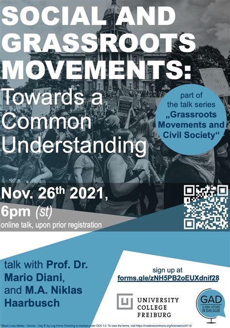 Online Talk Nov 26 Social And Grassroots Movements Towards A Common