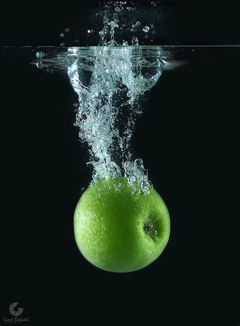Green Apple Splash Green Apple Splash Photography Motion Wallpapers