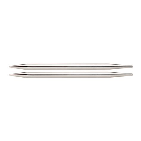 Knitpro Nova Metal Short Interchangeable Circular Needles Brass 9cm 3
