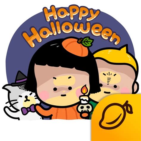 Happy Halloween With Mim Mango Sticker Apps 148apps