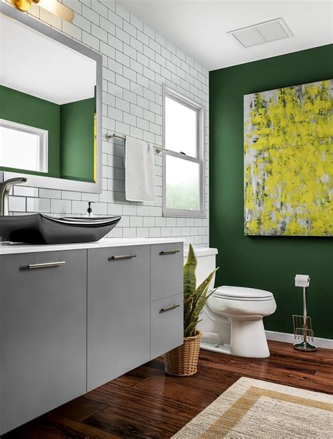 Add A Dash Of Luck To Your Renovation With A Shamrock Green Accent Wall