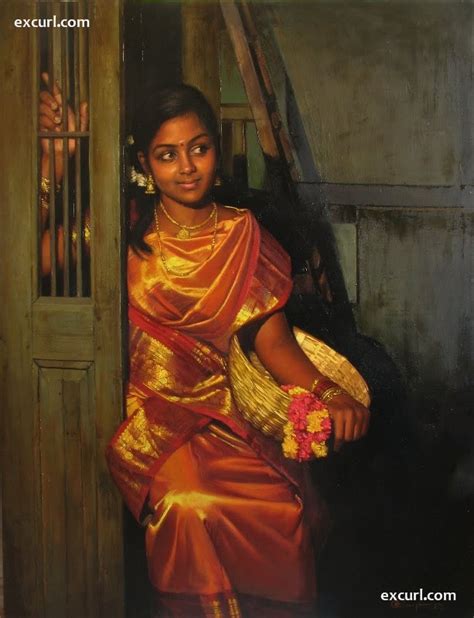 30 Realistic Dravidian Women Portrait Wonders Of Artist S Elayaraja