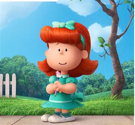 Red Haired Girl Charlie Brown And Snoopy Peanuts Movie Red Hair