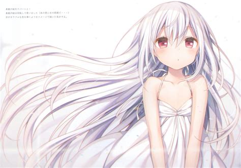 Decorate your laptops, water bottles, notebooks and windows. Aesthetic White Hair Anime Girl Wallpapers - Wallpaper Cave