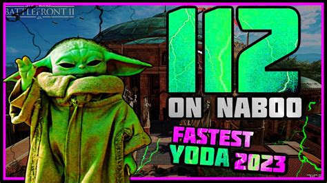 Star Wars Battlefront 2 Best Yoda Player Killstreak On Naboo Capital