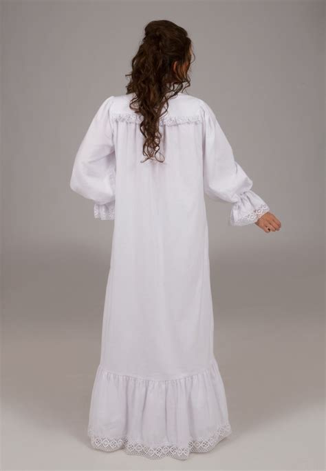 Victorian Flannel Nightgown In 2022 Nachthemd Kleider Hemd