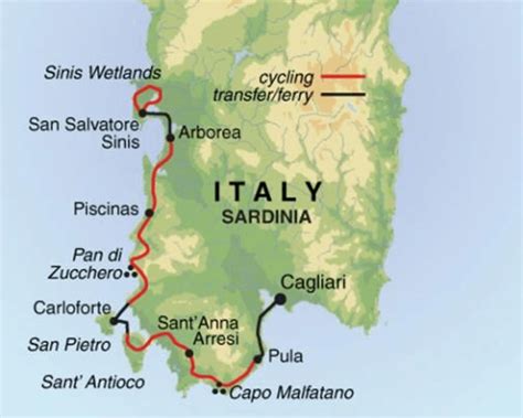 Cycle Touring Italys Islands Sardinia Roar Adventures