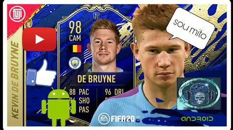 98 toty de bruyne player review! Esse de bruyne toty da demais 190!?futdrat 20 - YouTube