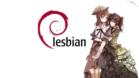 Download Gorgeous Anime Lesbian Wallpaper