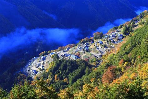 日本の秘境100選にも選出された原風景！日本のチロルと呼ばれる斜面集落・下栗の里 Shimoguri No Sato Japan 日本の