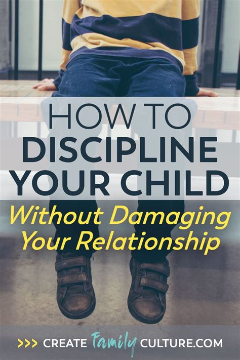 How To Discipline Your Child Without Damaging Your Relationship