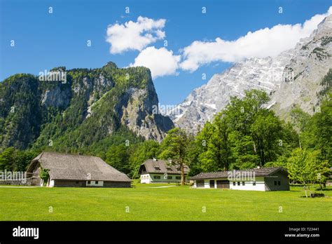 Germany Bavaria Upper Bavaria Berchtesgaden Alps Berchtesgaden