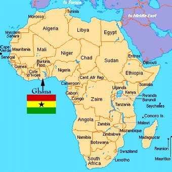 Ghana is bordered by the gulf of guinea, cote d'ivoire (ivory coast) to the west, burkina faso to the north, and ghana is one of nearly 200 countries illustrated on our blue ocean laminated map of the world. The Ninth Bishop of Texas: Where is Ghana?