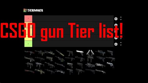Jun 25, 2021 · see the call of duty warzone 2021 best weapon & gun tier list. CSGO Gun Tier List! - YouTube