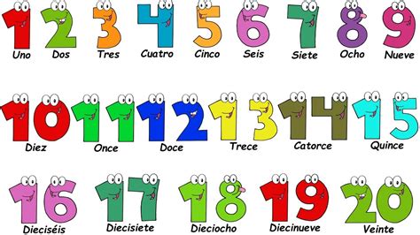 Numbers 1 20 Poster Free Printable Papercraft Templates 46 Off