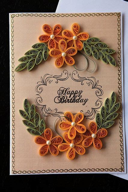 120 Quilling Birthday Cards All Ages Ideas Quilling Birthday