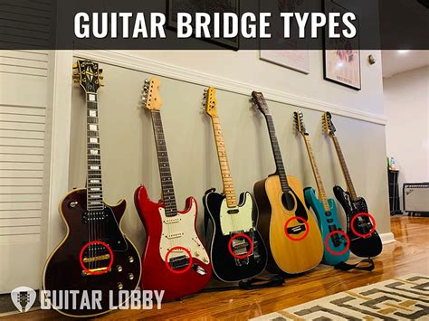 10 Guitar Bridge Types Explained Electric And Acoustic Guitar Lobby