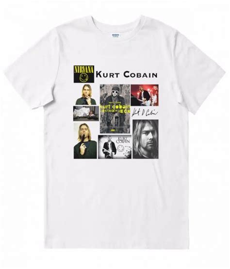 Kurt Cobain Graphic T Shirt