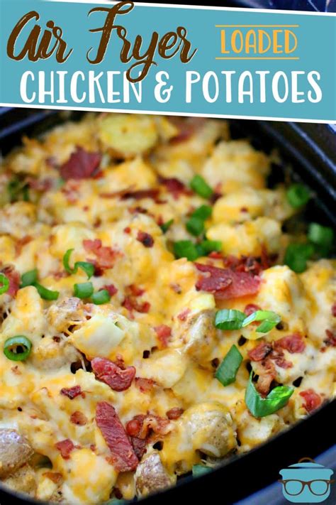 Here is a blast from the past that i would rather keep hidden but is important to the story. Air fryer loaded chicken and potatoes | Recipe in 2020 | Loaded chicken and potatoes, Country ...