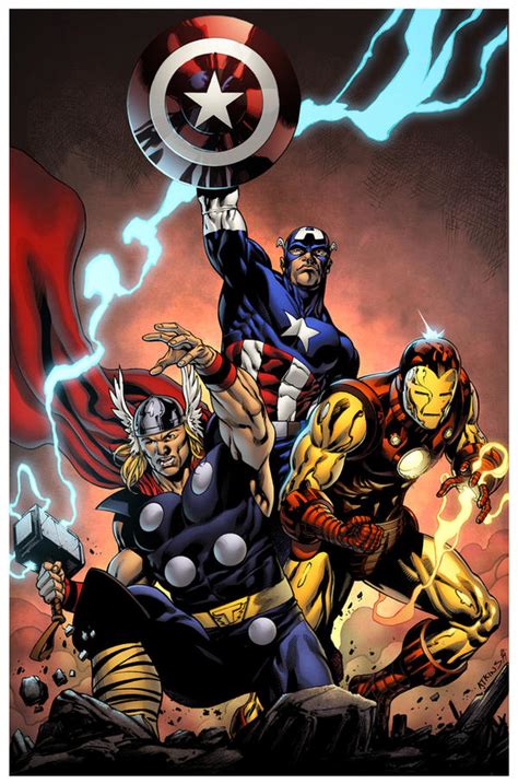 Avengers Trinity By Spidermanfan2099 On Deviantart