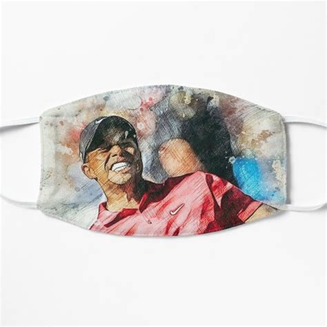 Tiger Woods Face Masks Redbubble