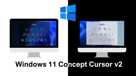 Windows 11 Cursor Concept V2 Instalação Youtube