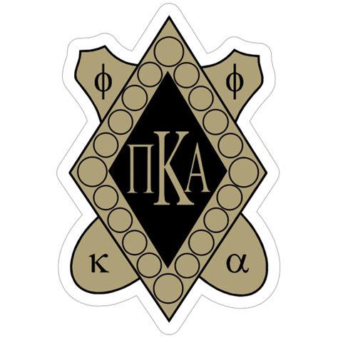 Pi Kappa Alpha Initiate Pin Sticker