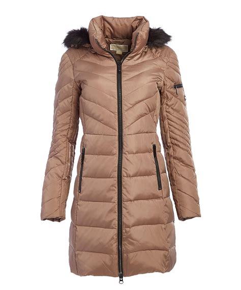 Truffle Winter Jackets for Women Long Michael Kors Jacket Coats Faux ...