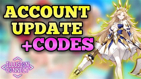Illusion Connect Codes Account Update November Youtube
