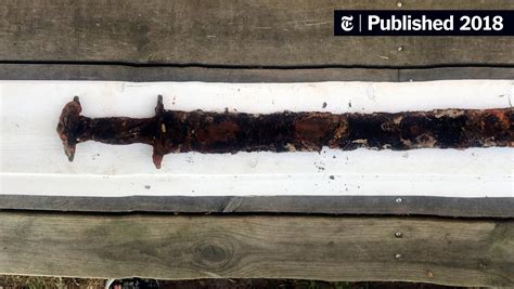 8 Year Old Girl Pulls Pre Viking Sword From Lake In Sweden The New York Times