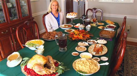 Bettys Thanksgiving Dinner Table 2014 Youtube