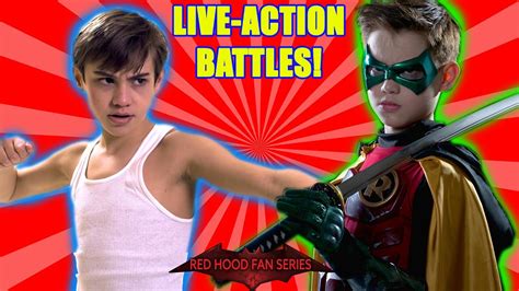 Damian Wayne Robin Live Action Fights Youtube