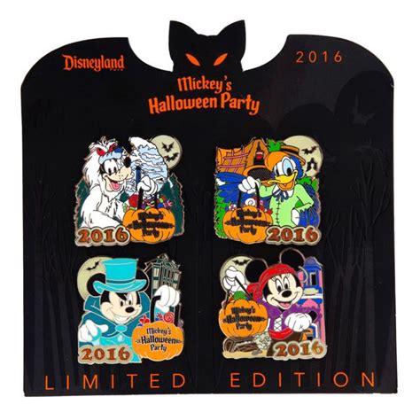 a mickey s halloween party 2016 pin set