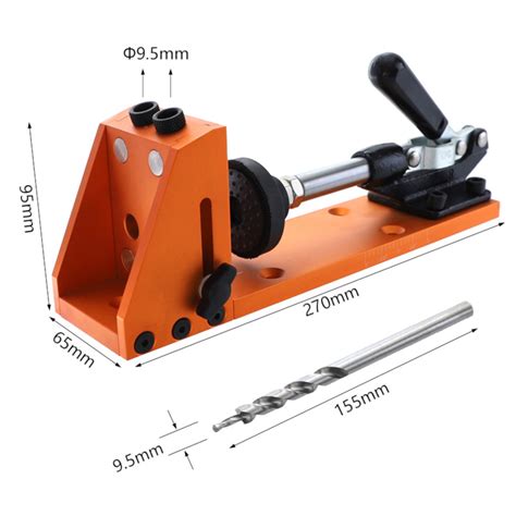 Drill Jig For Drilling Straight Holes