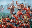 British Redcoats receiving a Jacobite charge, Jacobite Rebellion ...