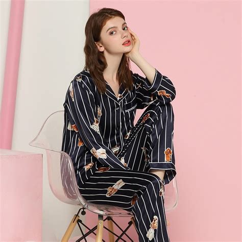 Zoolim Flower Women Pajama Sets With Pants Multicolor 2018 Pijama Satin