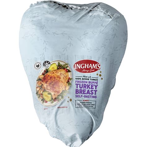 Ingham S Frozen Turkey Easy Carve Buffe Kg Woolworths