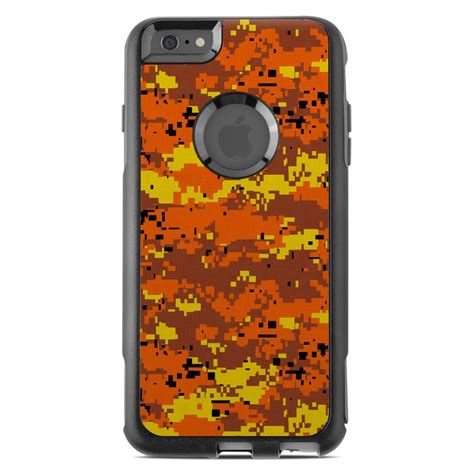 Capture the best moments of life with the amazing iphone 6. Digital Orange Camo OtterBox Commuter iPhone 6s Plus Case ...